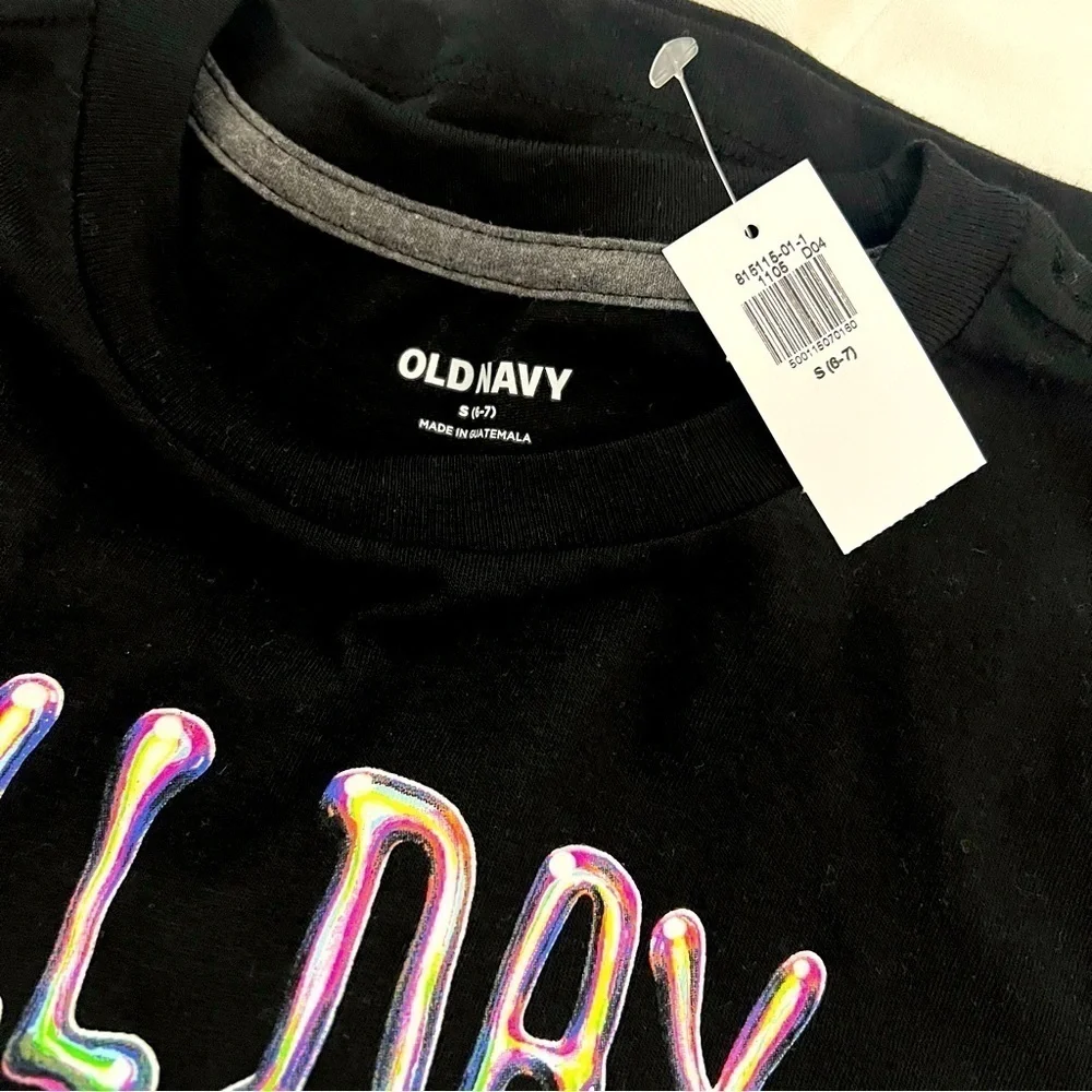 Old Navy NWT Bundle of (3) T-Shirts Boys Small (6-7) Graphic GROOT, Gaming Etc